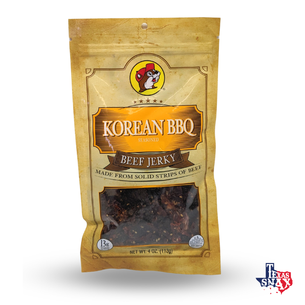 Buc-ee's Korean BBQ Beef Jerky