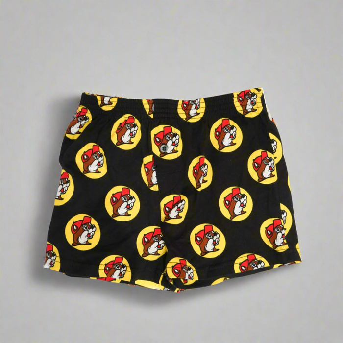 Buc-ee's Black Logo Boxers