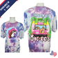 Adult Pink Jeep Purple Tie Dye Shirt