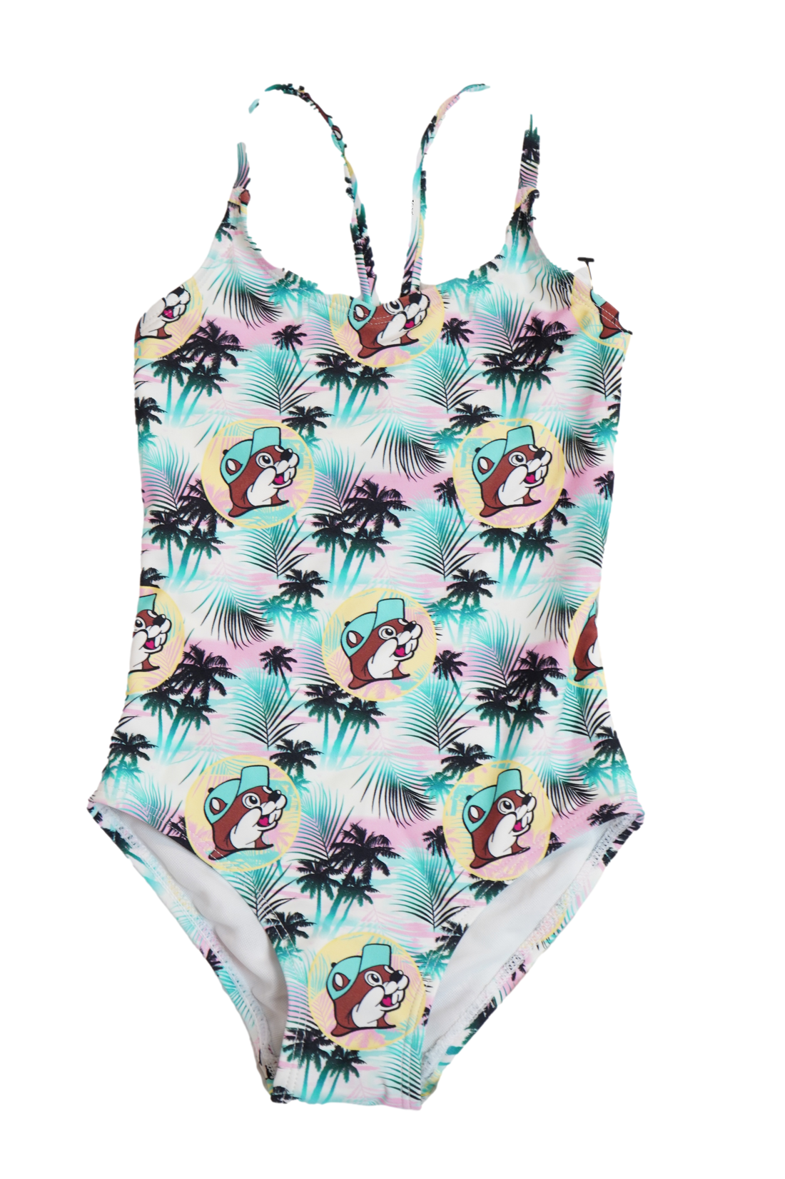Youth Solid Pink One Piece Swimsuit Texas Snax