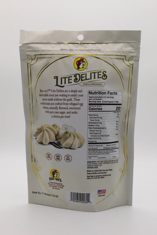 Lite Delites Vanilla Meringues