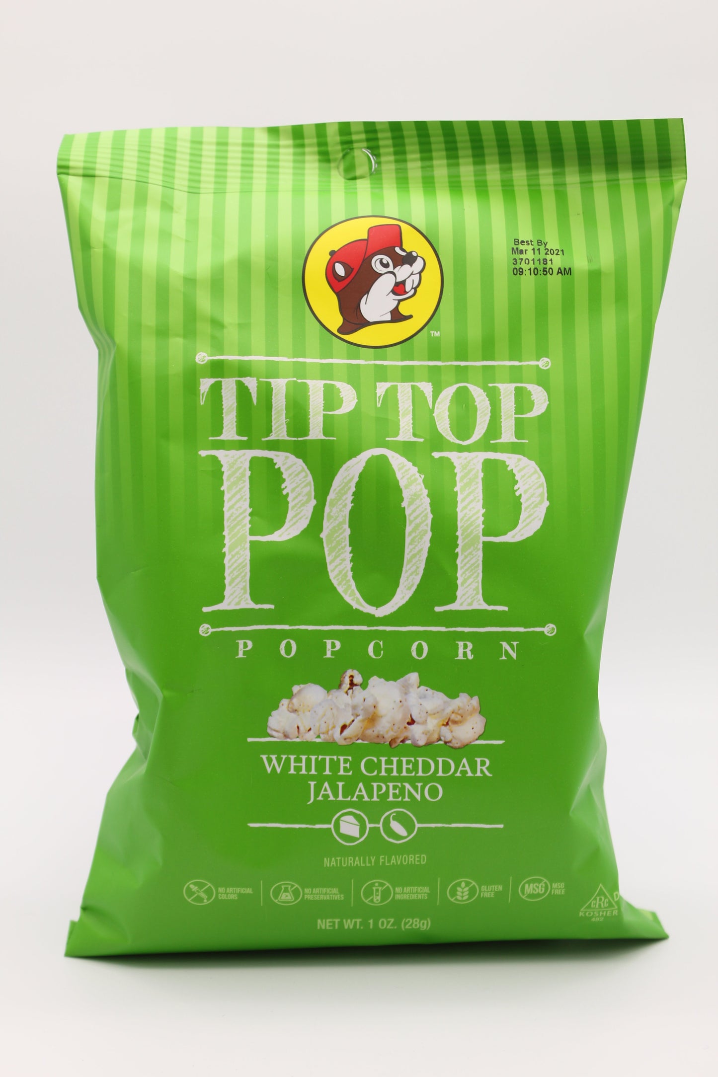 Tip Top Popcorn - White Jalapeno Cheddar - Small