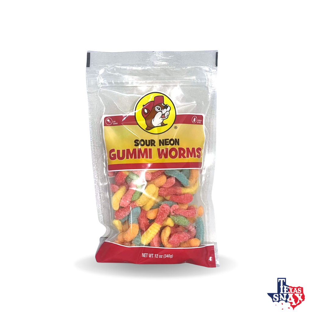 Buc-ee's Sour Gummi Worms
