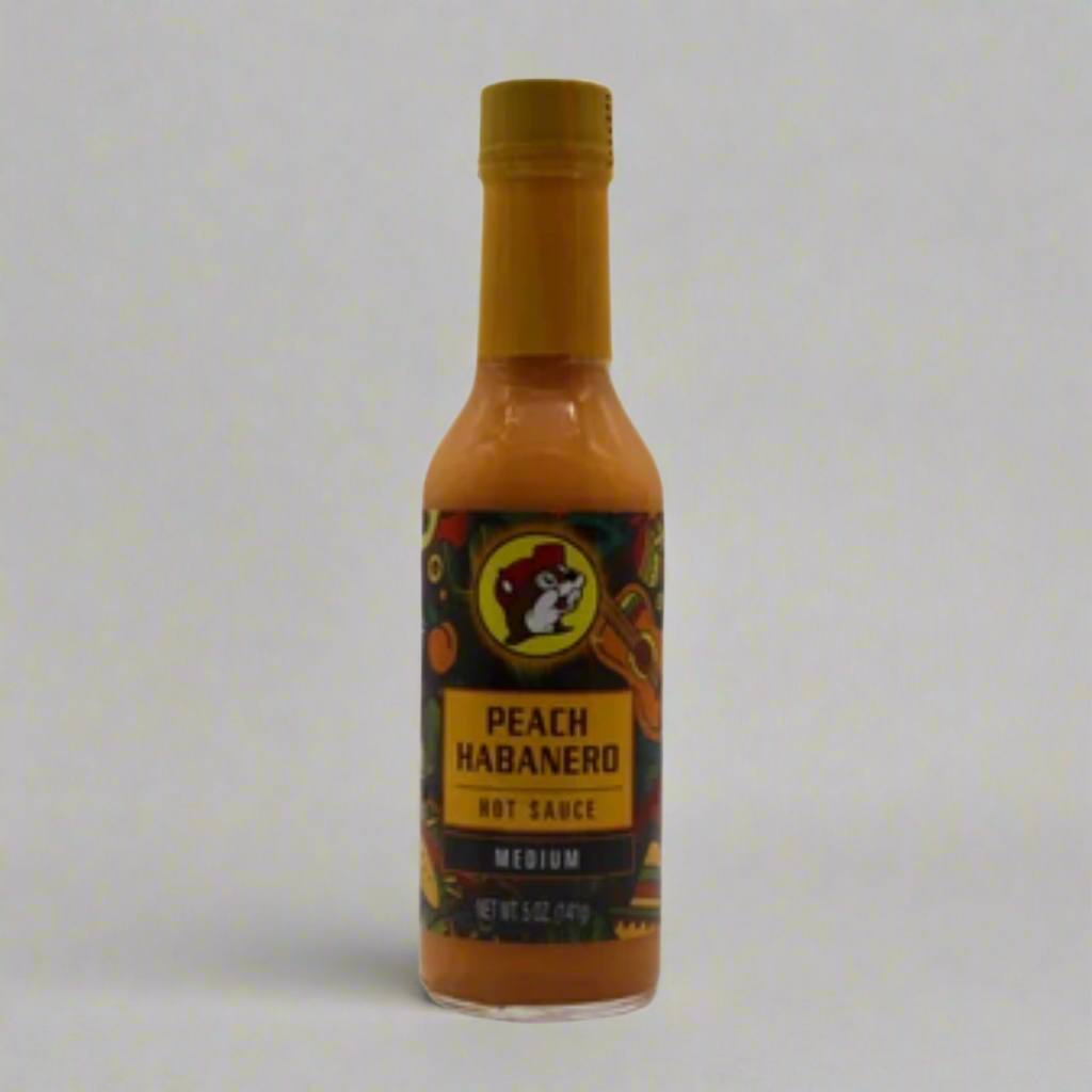 I Want 天海春香　SSP ① Authentic Buc-ee's Peach Habanero Hot Sauce - Medium | Available