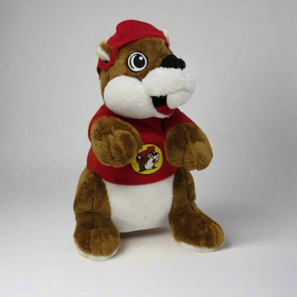 Buc ee s Plush Beaver w Texas Shirt Texas Snax