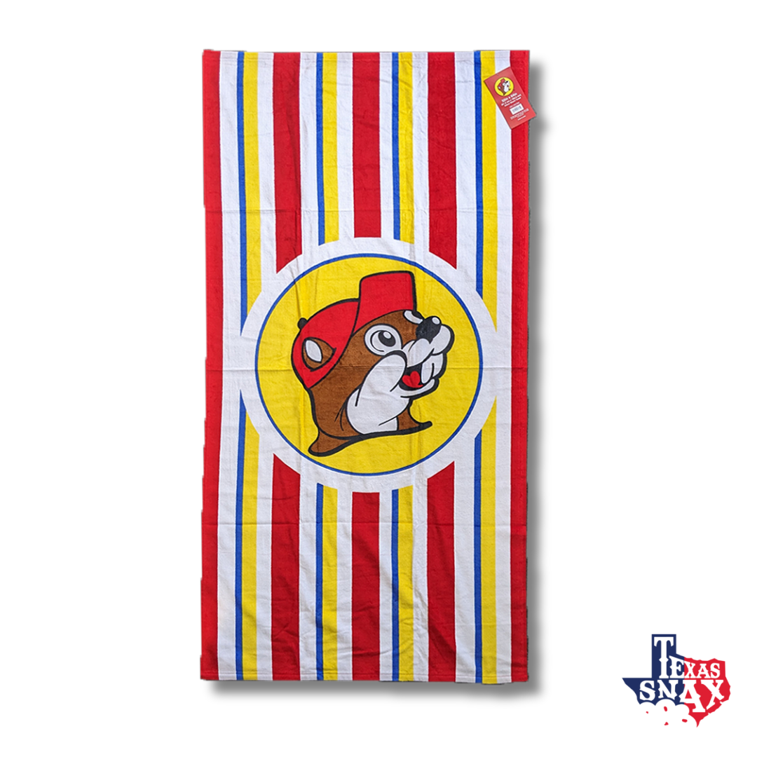 Buc-ee's Theme Beach Towels